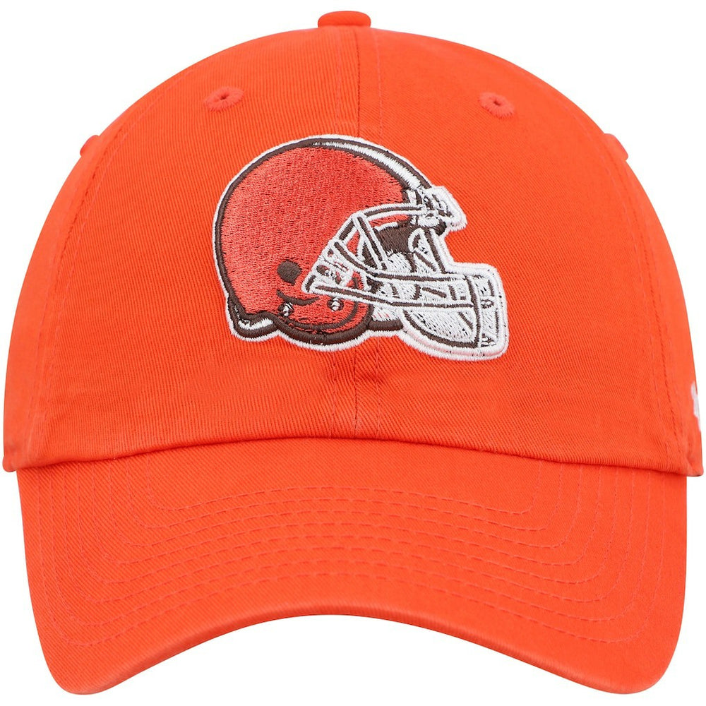 47 brand Cleveland Browns '47 Clean Up Primary Adjustable Hat Orange