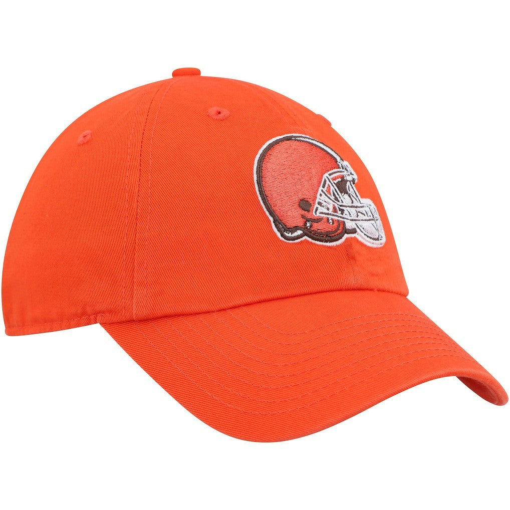 47 brand Cleveland Browns '47 Clean Up Primary Adjustable Hat Orange