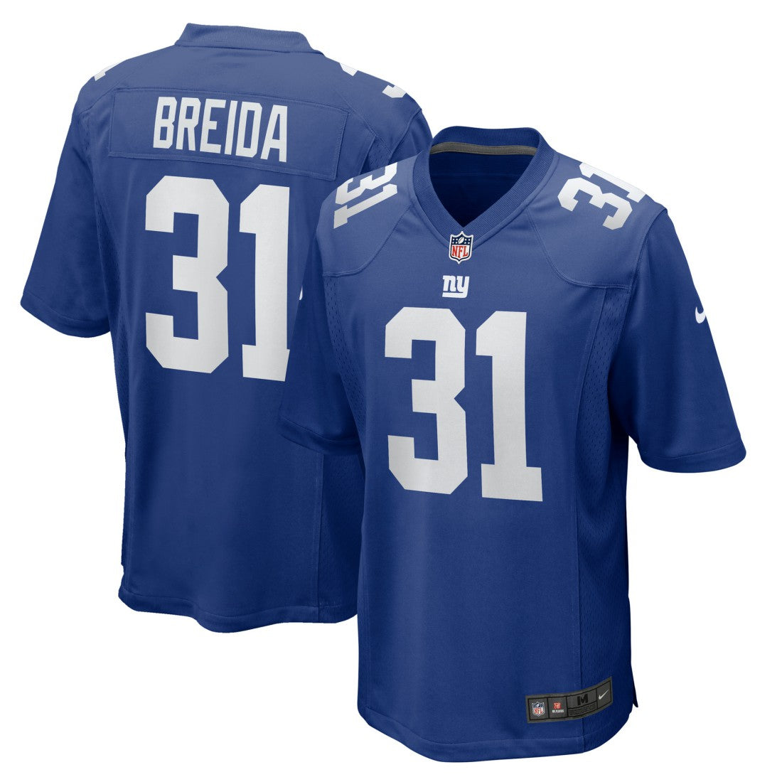 Nike Matt Breida New York Giants Game Jersey Royal