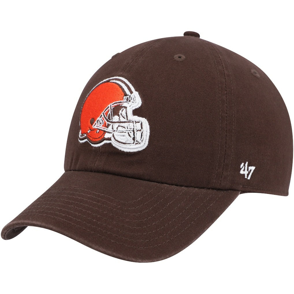 47 brand Cleveland Browns '47 Secondary Clean Up Adjustable Hat Brown