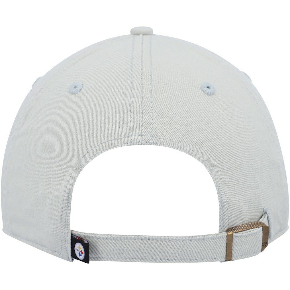 47 brand Pittsburgh Steelers '47 Clean Up Adjustable Hat Gray