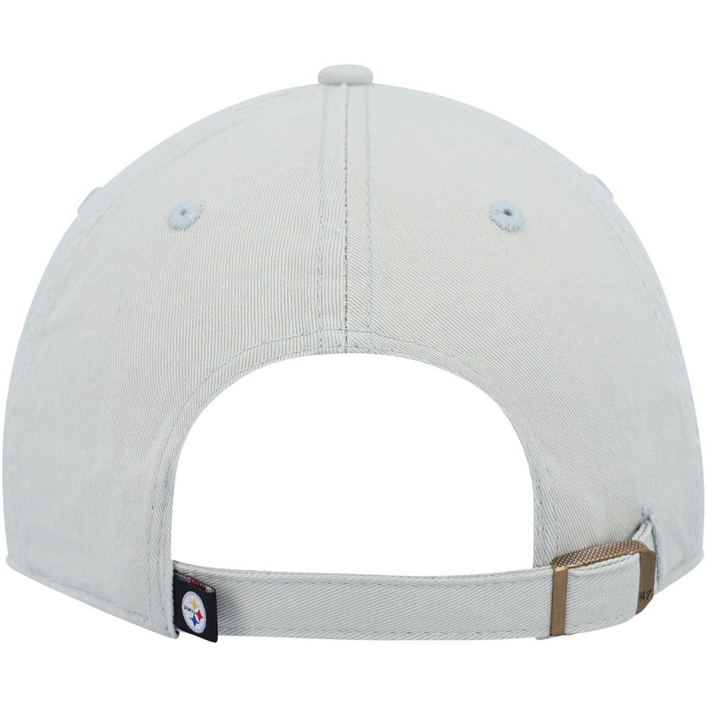 47 brand Pittsburgh Steelers '47 Clean Up Adjustable Hat Gray
