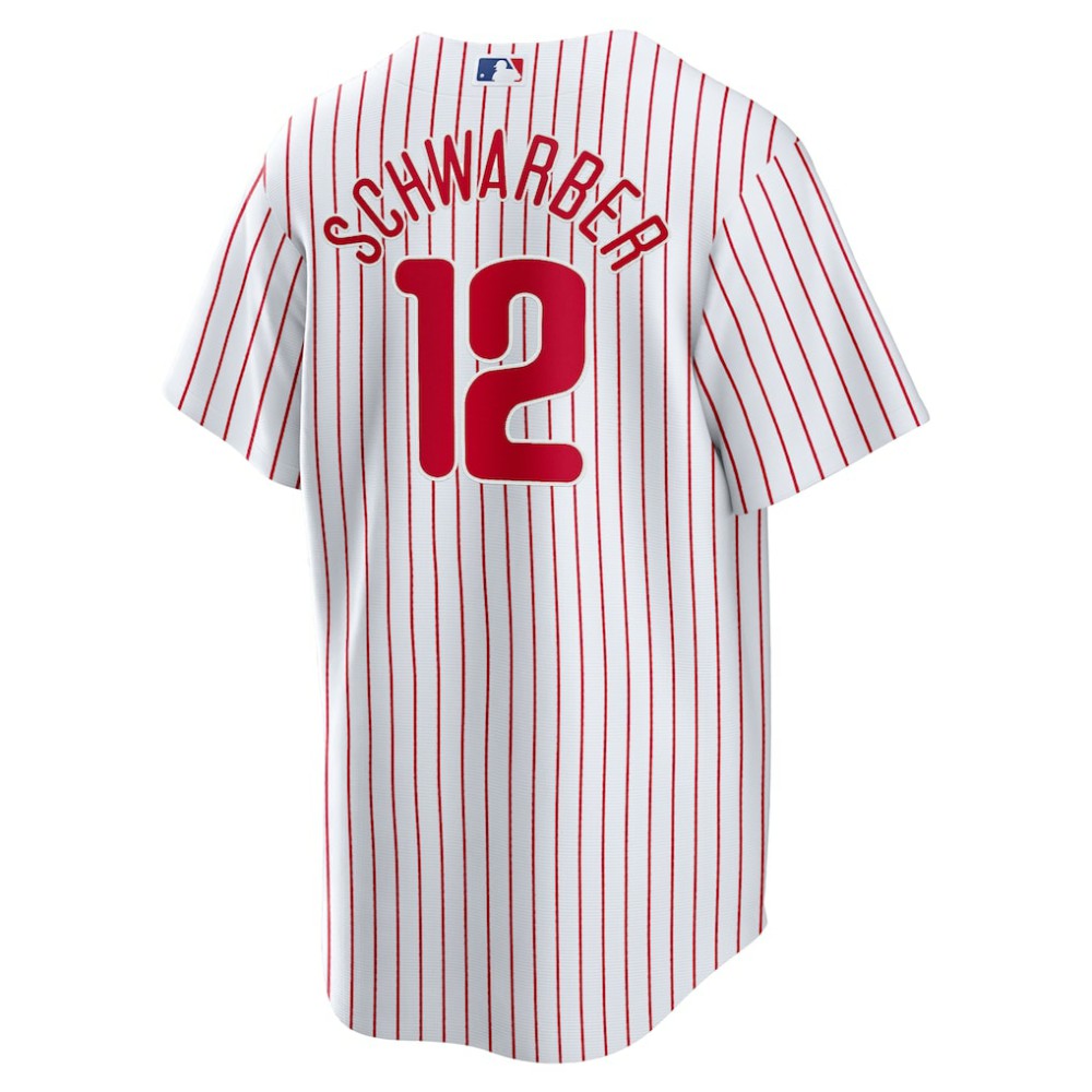 Kyle Schwarber Philadelphia Phillies Nike Replica Player Jersey - White - Nike Lifestyle