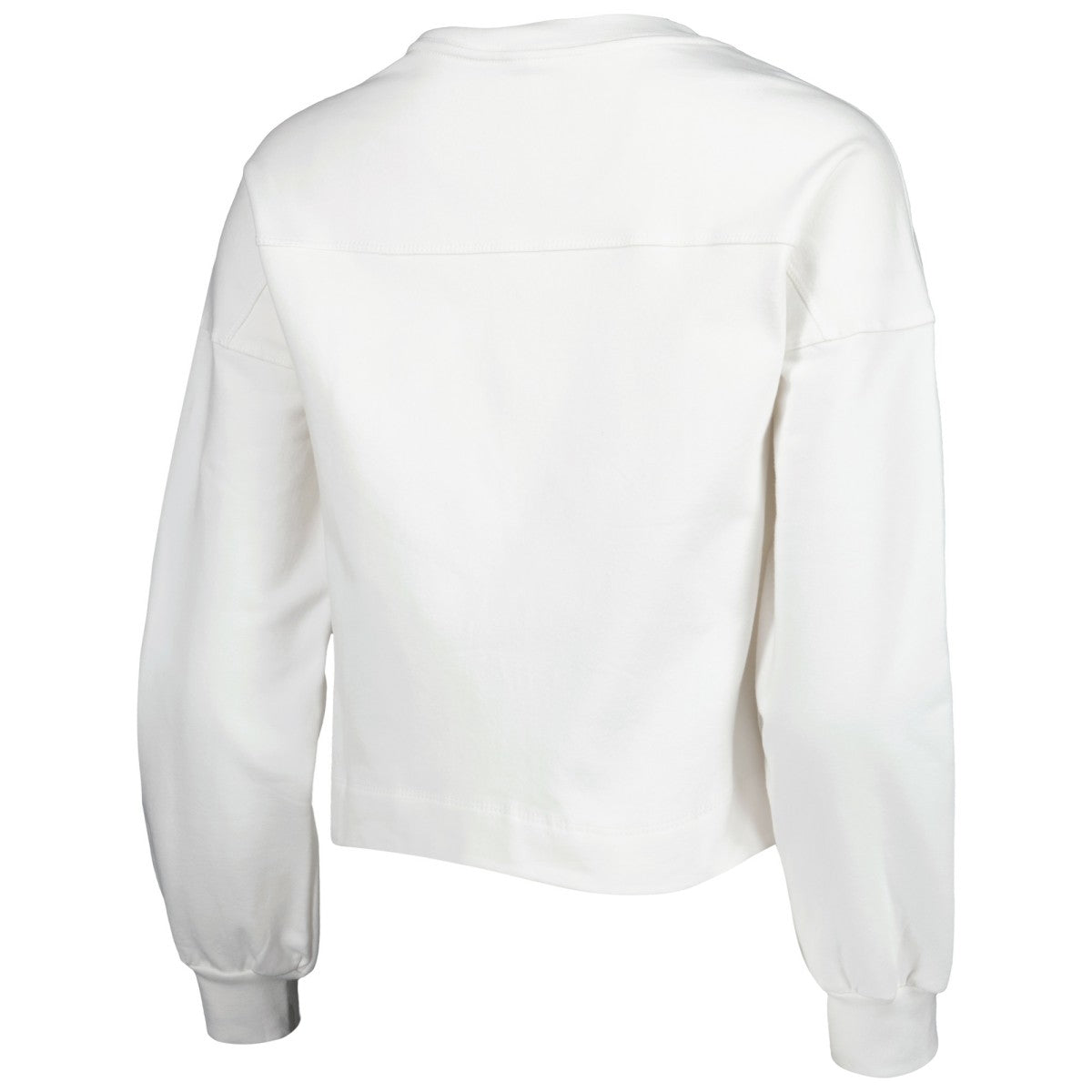Phoenix Suns Lusso Women's Lola Ball and Chain Pullover Sweatshirt White
