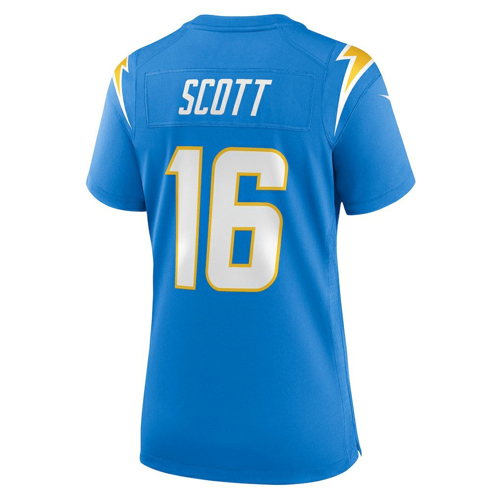 Nike JK Scott Los Angeles Chargers Women's Game Jersey Powder Blue
