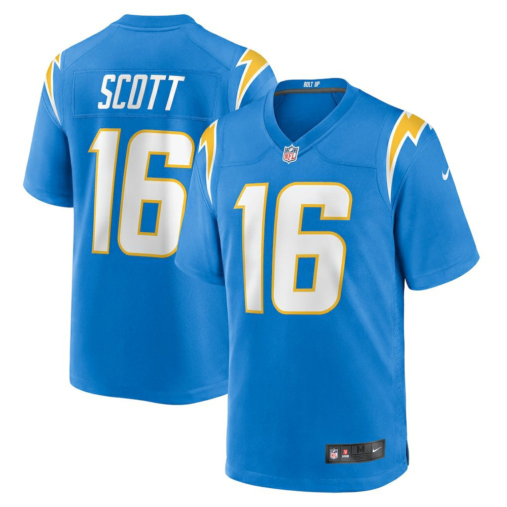 Nike JK Scott Los Angeles Chargers Game Jersey Powder Blue