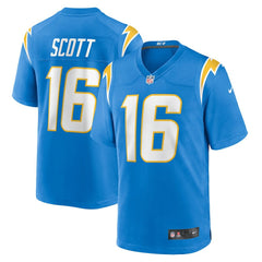 Nike JK Scott Los Angeles Chargers Game Jersey Powder Blue
