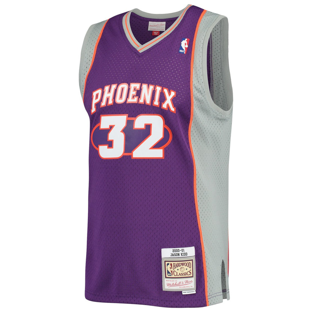 Jason Kidd Phoenix Suns Big & Tall Hardwood Classics 2000/01 Swingman Jersey Purple | Mitchell & Ness for sale
