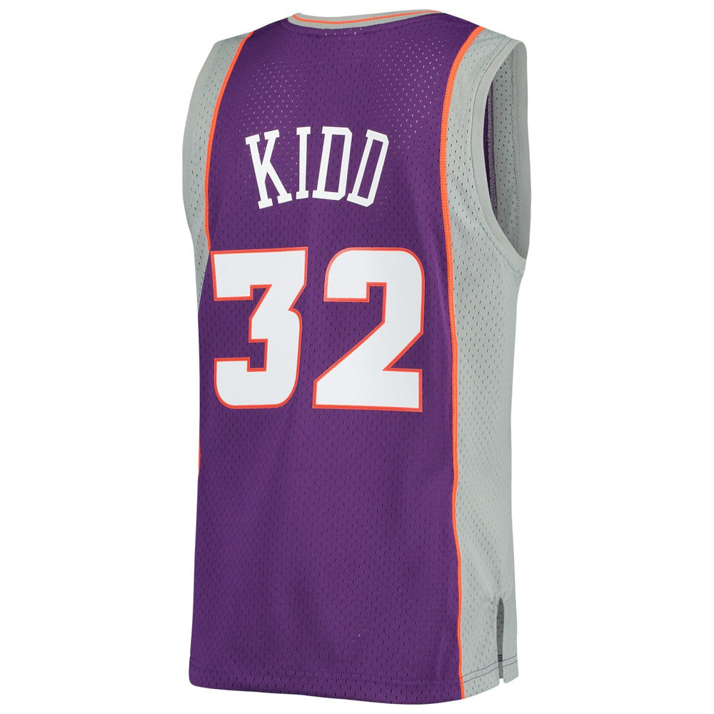 Jason Kidd Phoenix Suns Big & Tall Hardwood Classics 2000/01 Swingman Jersey Purple | Mitchell & Ness for sale