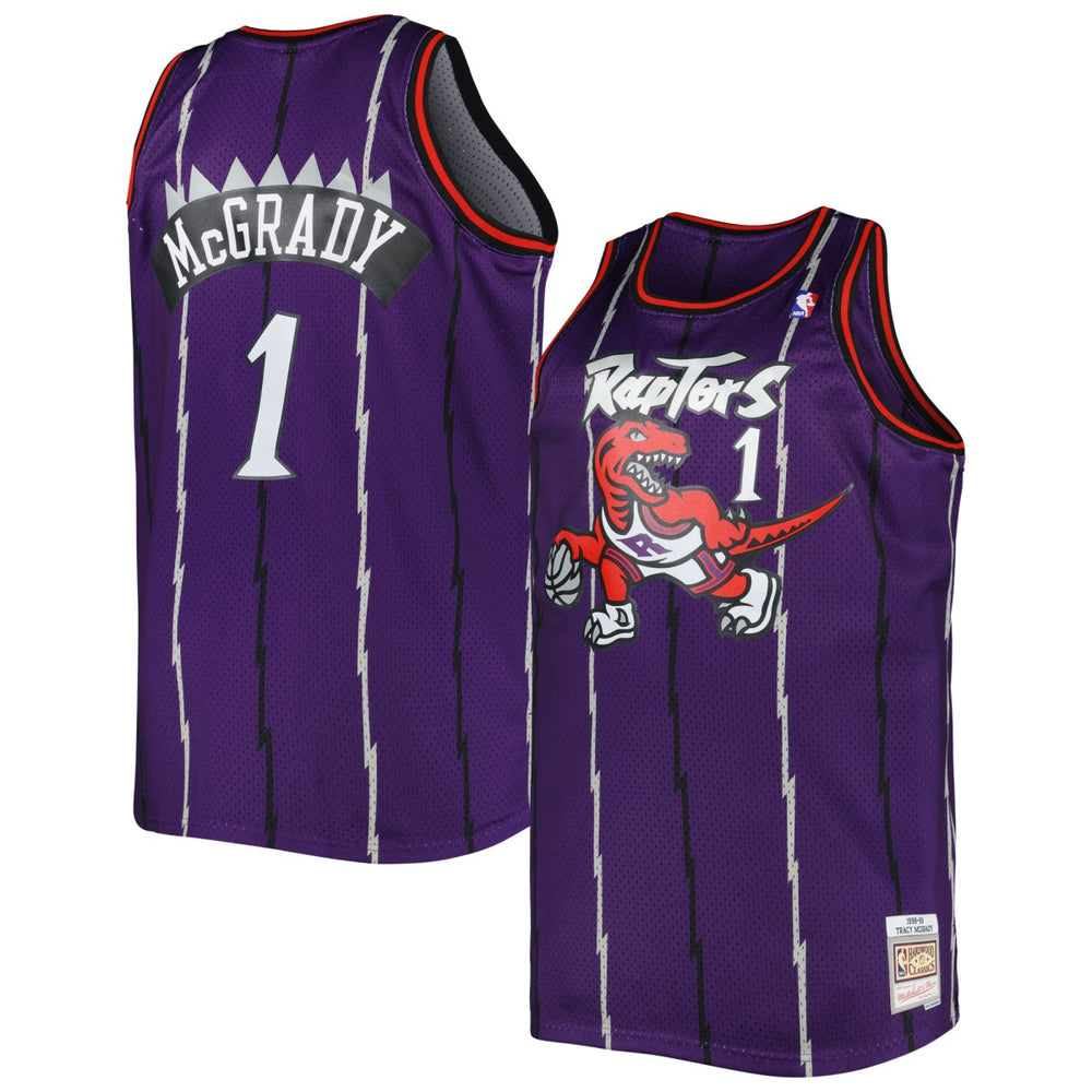 Tracy McGrady Toronto Raptors Big & Tall Hardwood Classics 1998/99 Swingman Jersey Purple | Mitchell & Ness