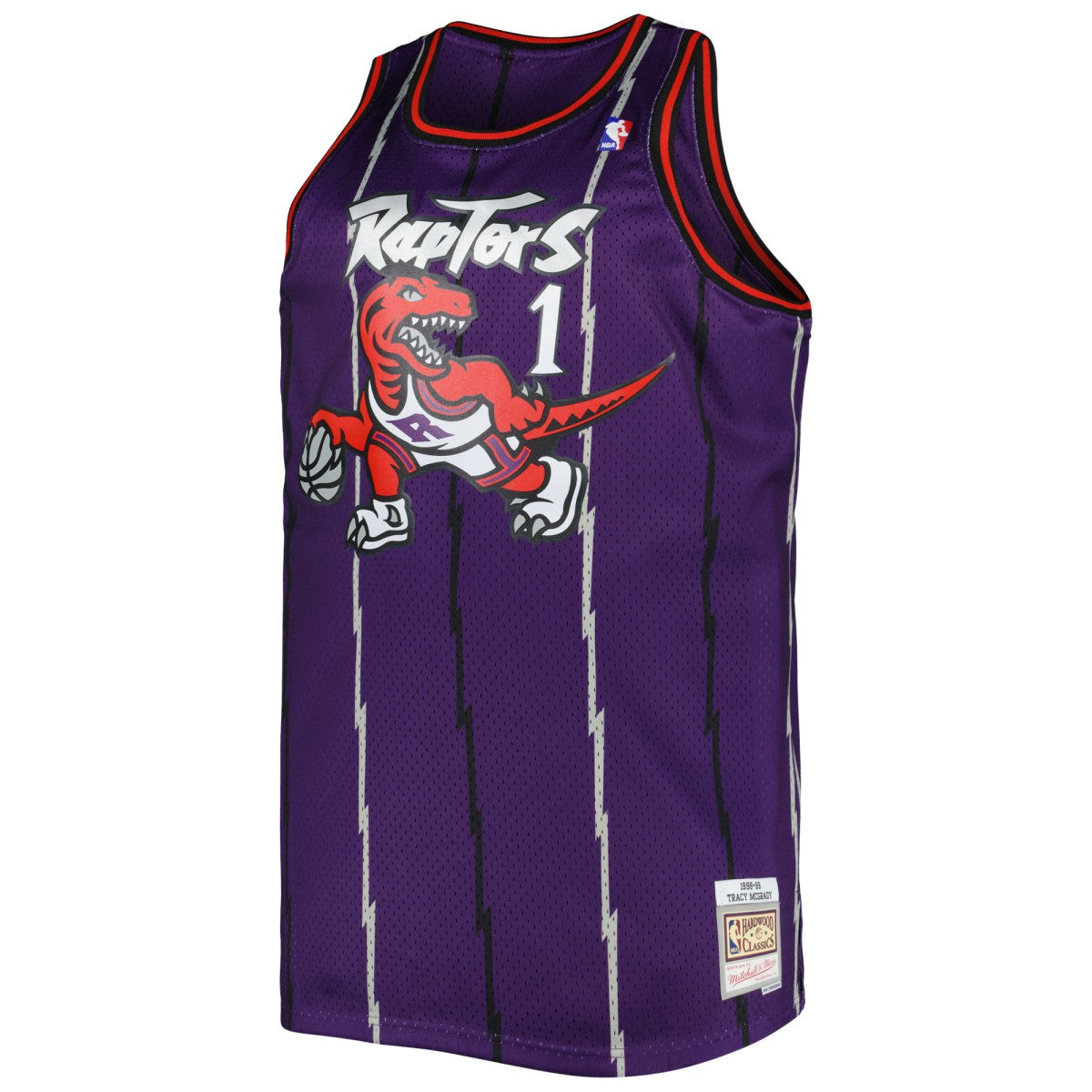 Tracy McGrady Toronto Raptors Big & Tall Hardwood Classics 1998/99 Swingman Jersey Purple | Mitchell & Ness