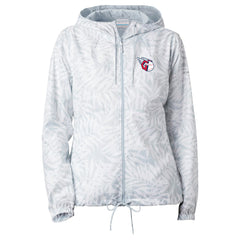 Cleveland Guardians Columbia Women's Flash Forward Full-Zip Windbreaker Jacket - Gray - Columbia Lifestyle
