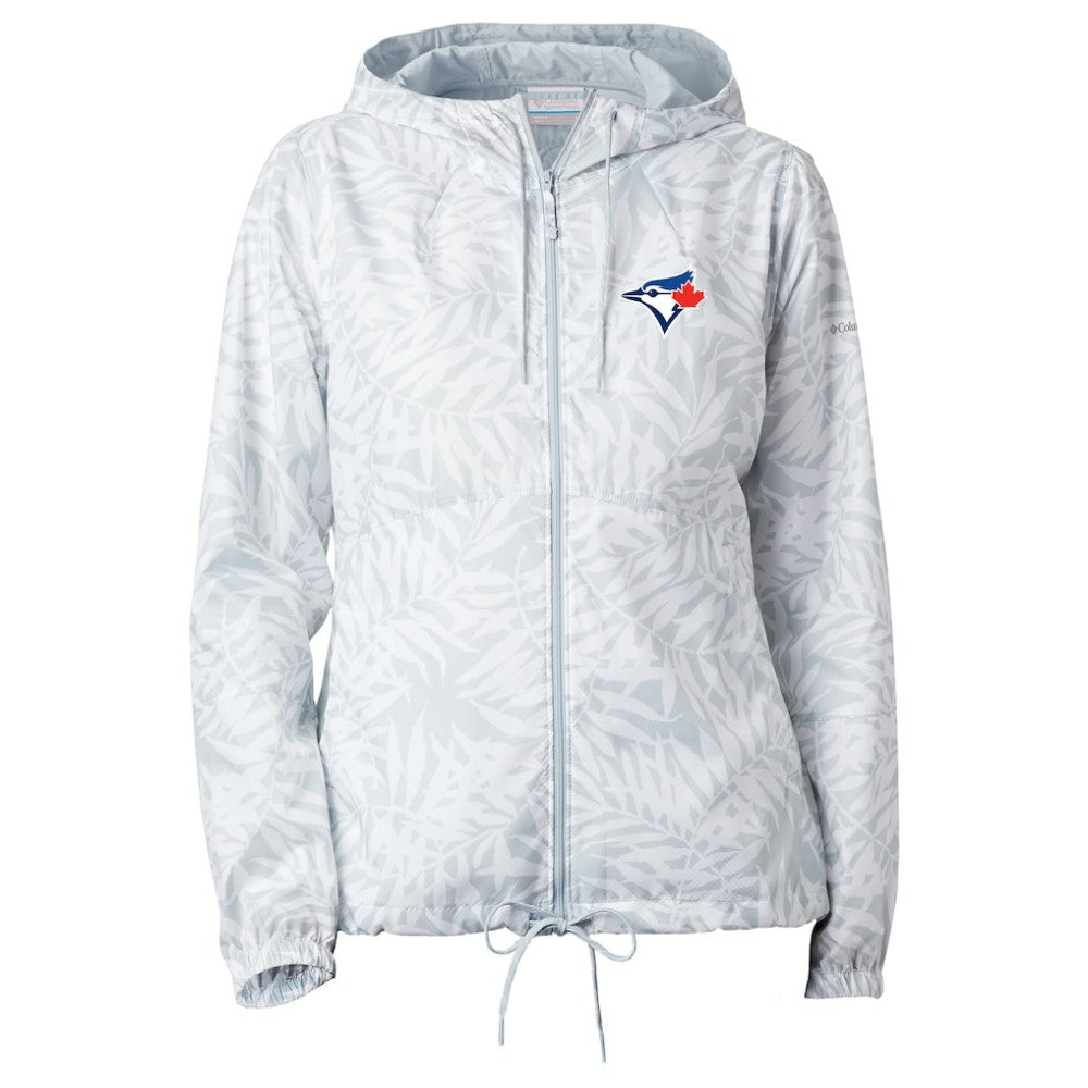 Toronto Blue Jays Columbia Women's Flash Forward Full-Zip Windbreaker Jacket - White - Columbia Sale