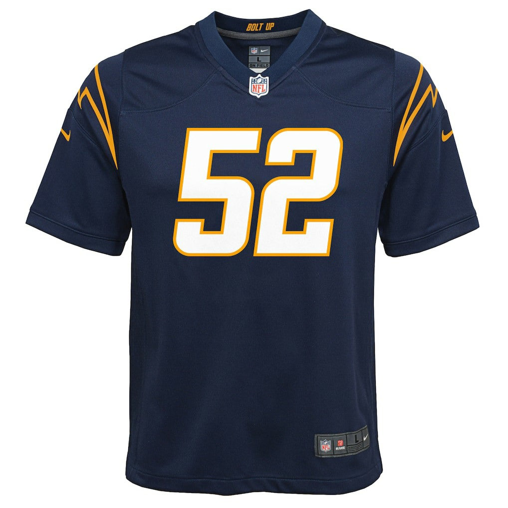 Nike Khalil Mack Los Angeles Chargers Youth Game Jersey Navy