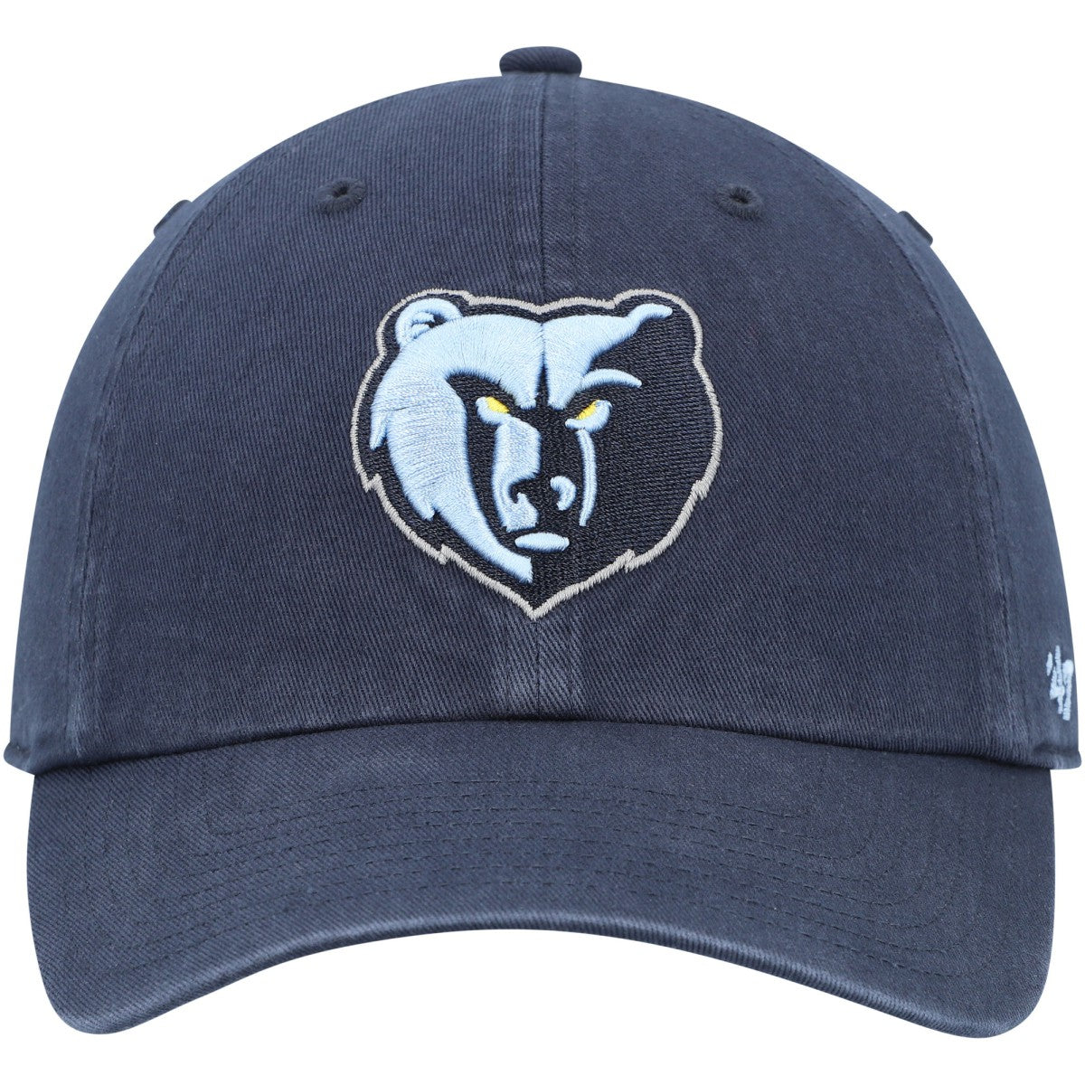 Memphis Grizzlies '47 Core Logo Clean Up Adjustable Hat Navy | 47 brand Near Me