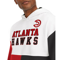Atlanta Hawks Tommy Jeans Andrew Split Pullover Hoodie White/Red