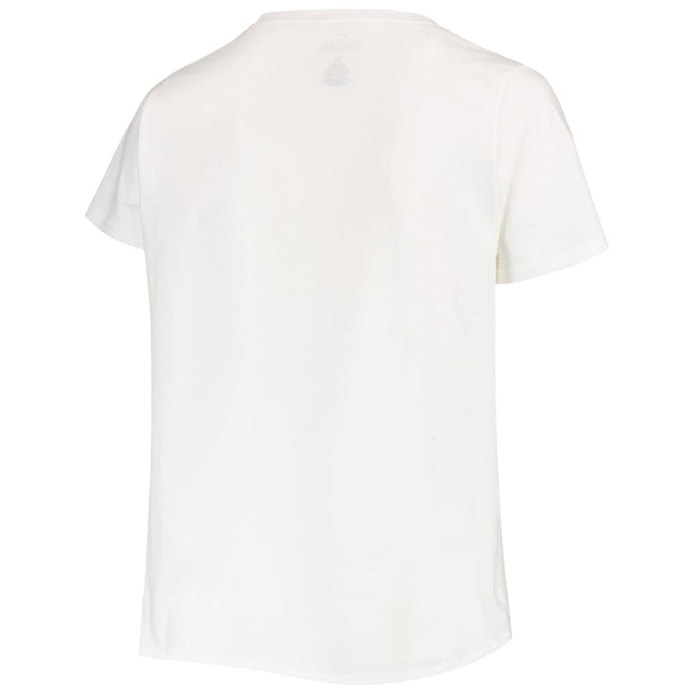 San Francisco Giants Women's Plus Size Pride Scoop Neck T-Shirt - White - MLB Online