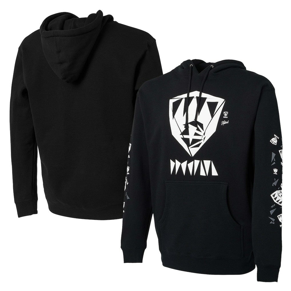 Brooklyn Nets NBA x Naturel No Caller ID Pullover Hoodie Black