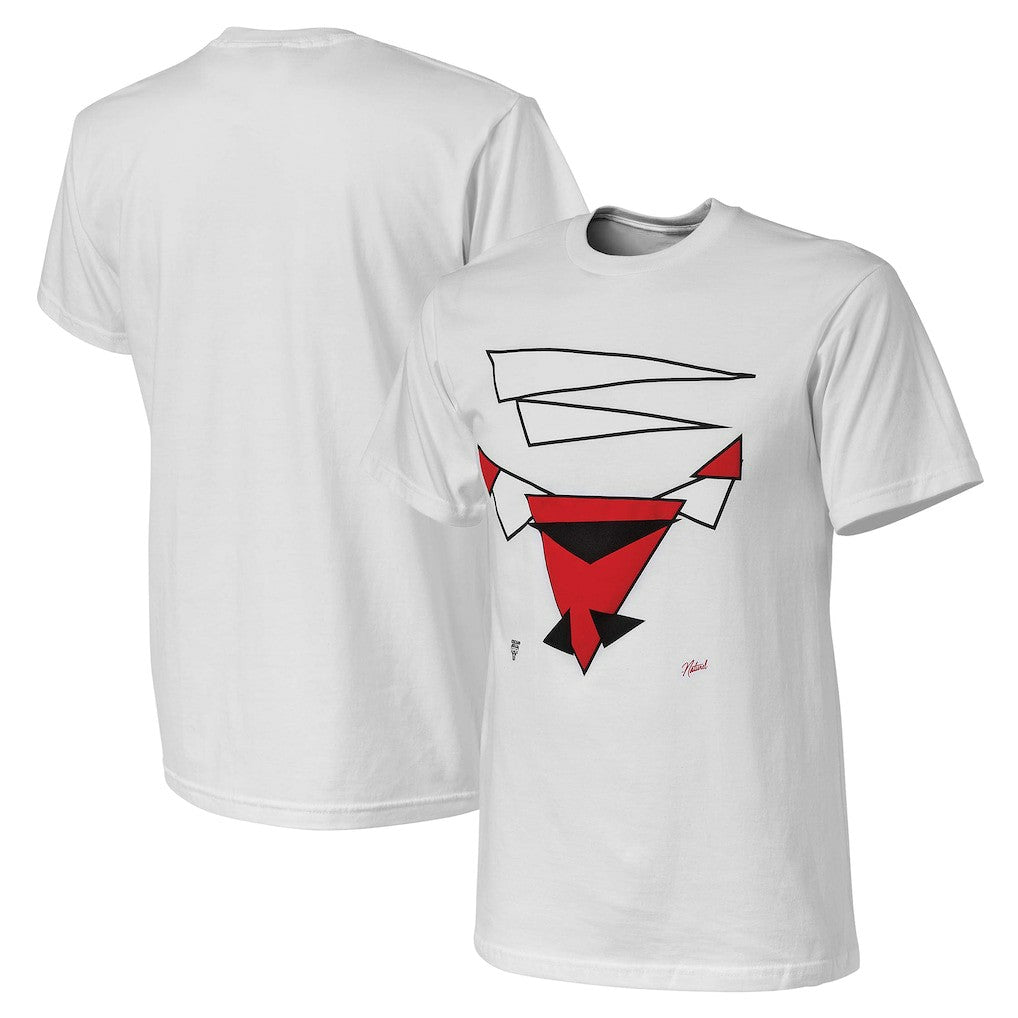 Chicago Bulls NBA x Naturel No Caller ID T-Shirt White