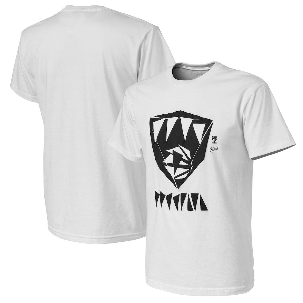 Brooklyn Nets NBA x Naturel No Caller ID T-Shirt White