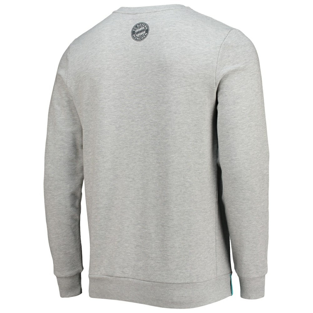 Serge Gnabry Bayern Munich Hands of God Sweatshirt Heathered Gray