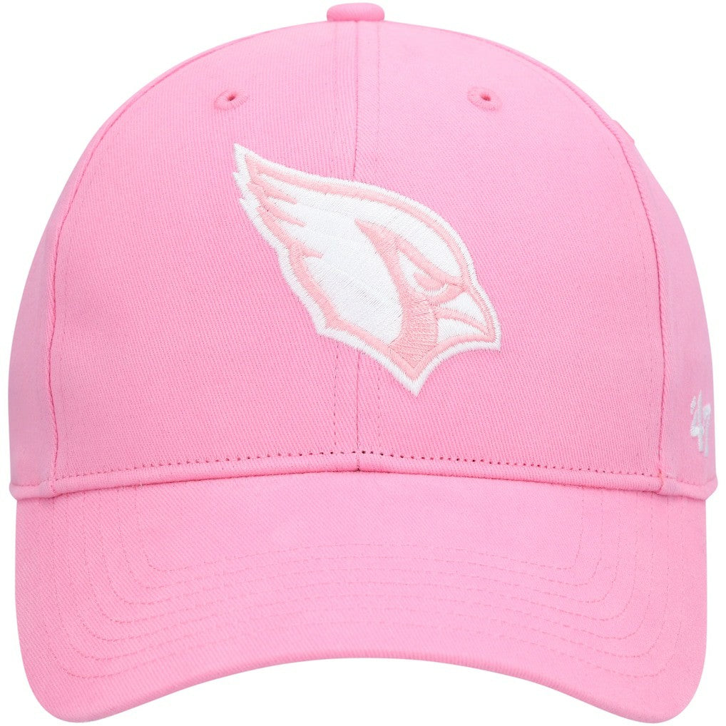 47 brand Arizona Cardinals '47 Girls Youth Rose MVP Adjustable Hat Pink