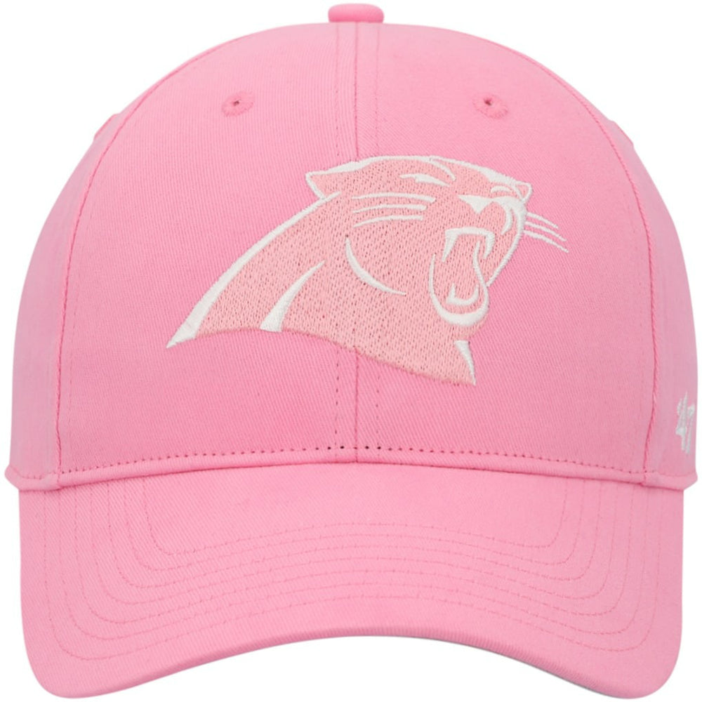 47 brand Carolina Panthers '47 Girls Youth Rose MVP Adjustable Hat Pink
