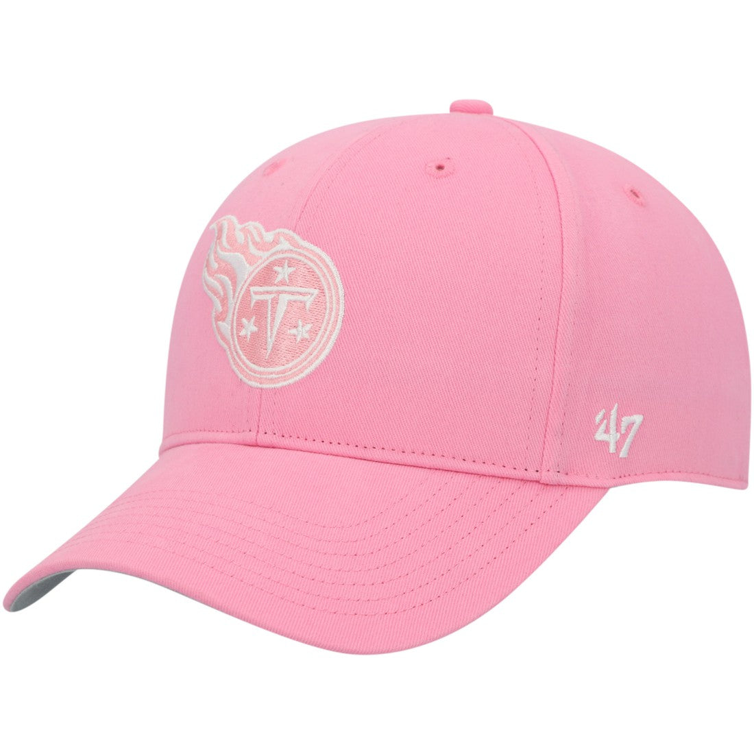 47 brand Tennessee Titans '47 Girls Youth Rose MVP Adjustable Hat Pink