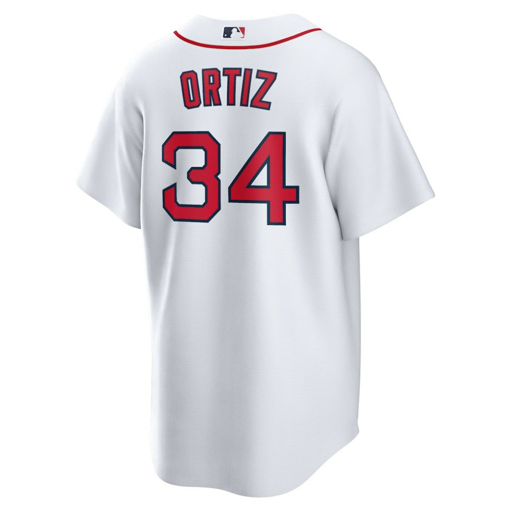 David Ortiz Boston Red Sox Nike Home Replica Player Jersey - White - Nike Sale