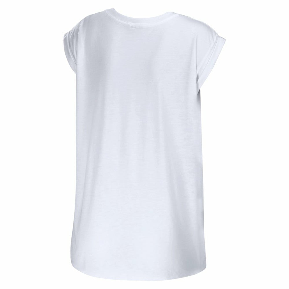 San Francisco Giants WEAR by Erin Andrews Women's Greetings From T-Shirt - White - MLB Sale