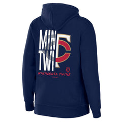 Minnesota Twins WEAR by Erin Andrews Women's Sponge Fleece Full-Zip Hoodie - Navy - MLB Online