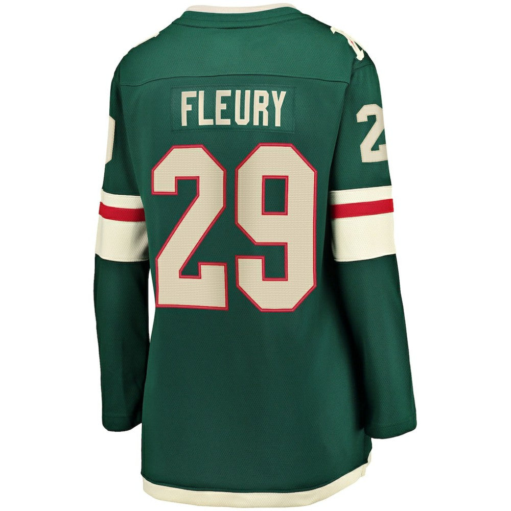 Marc-Andre Fleury Minnesota Wild Fanatics Women's Home Breakaway Player Jersey - Green - NHL 4822514
