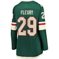 Marc-Andre Fleury Minnesota Wild Fanatics Women's Home Breakaway Player Jersey - Green - NHL 4822514