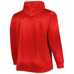 Cincinnati Reds Fade Sublimated Fleece Pullover Hoodie - Red - MLB Lifestyle