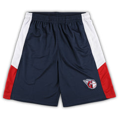 Cleveland Guardians Big & Tall Team Shorts - Navy - MLB on Sale