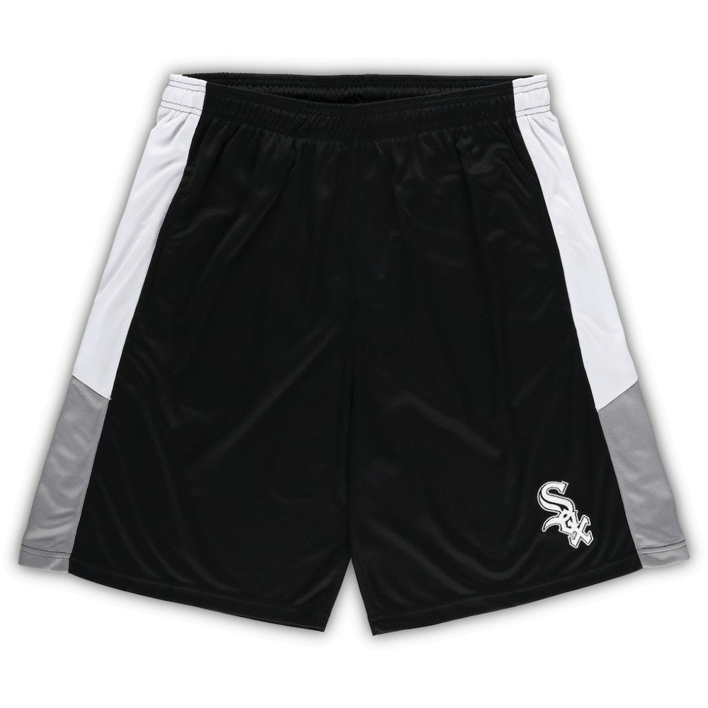 Chicago White Sox Big & Tall Team Shorts - Black - MLB on Sale