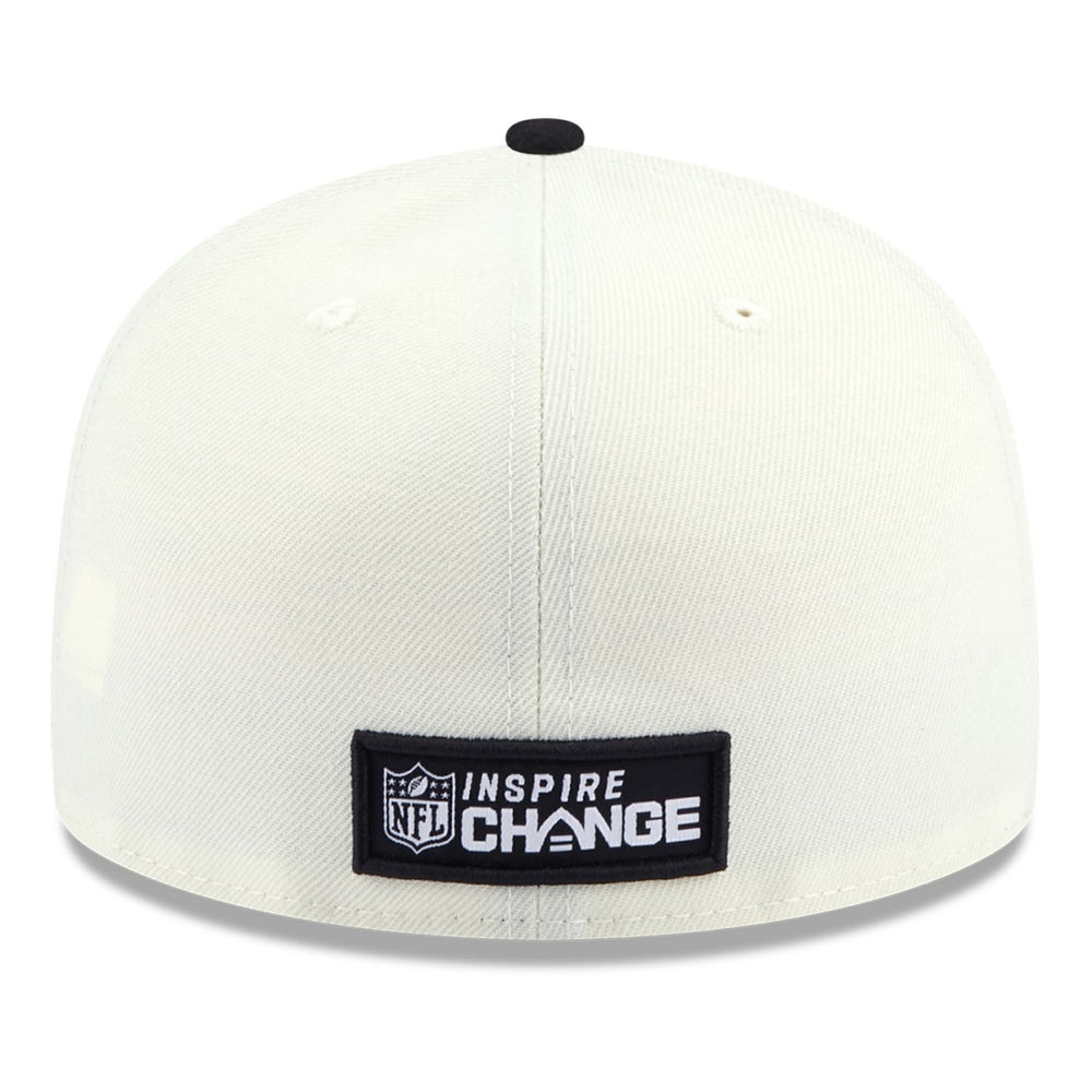 Tampa Bay Buccaneers New Era 2022 Inspire Change 59FIFTY Fitted Hat Cream/Black