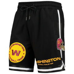 Washington Football Team Pro Standard Core Logo Shorts Black