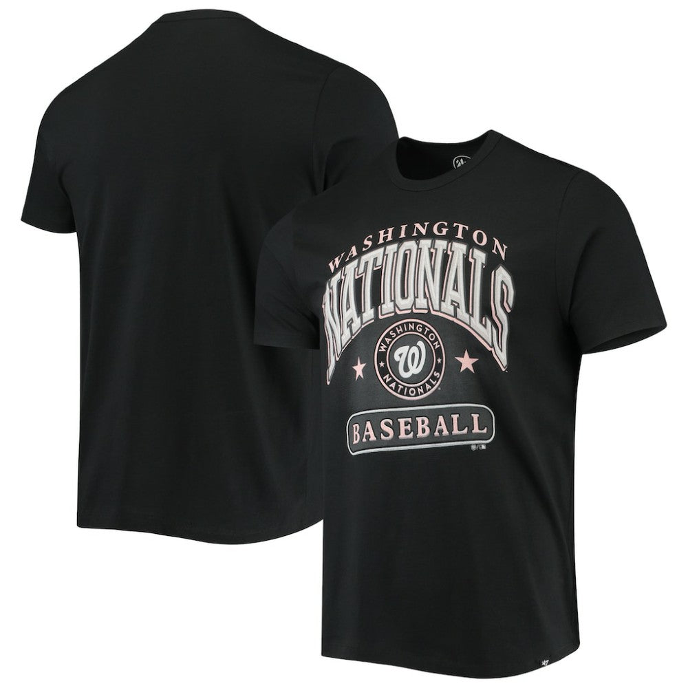 Washington Nationals '47 City Connect Elements Franklin T-Shirt - Black - 47 brand Online