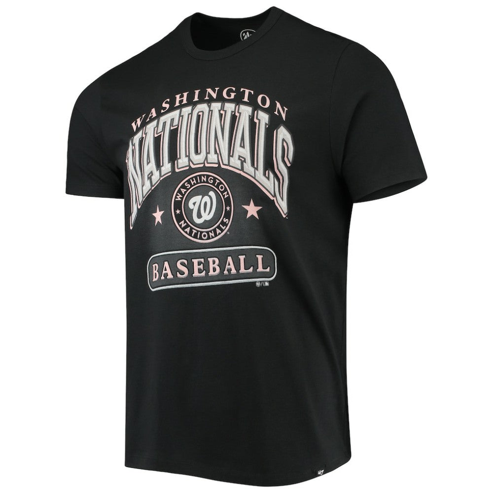Washington Nationals '47 City Connect Elements Franklin T-Shirt - Black - 47 brand Online