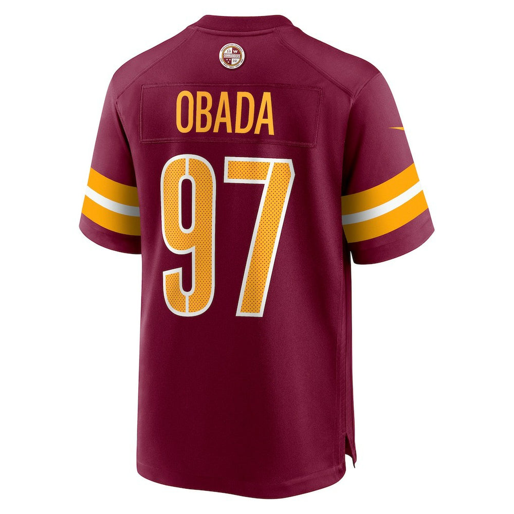 Nike Efe Obada Washington Commanders Game Jersey Burgundy