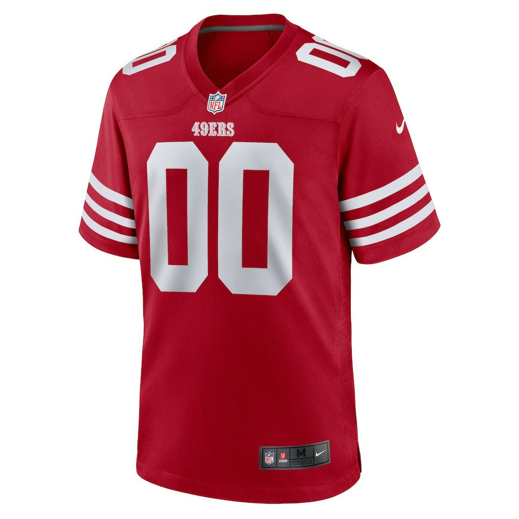 Nike San Francisco 49ers Custom Jersey Scarlet