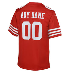 Nike San Francisco 49ers Youth Game Custom Jersey Scarlet