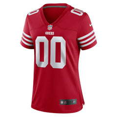 Nike San Francisco 49ers Women's Game Custom Jersey Scarlet