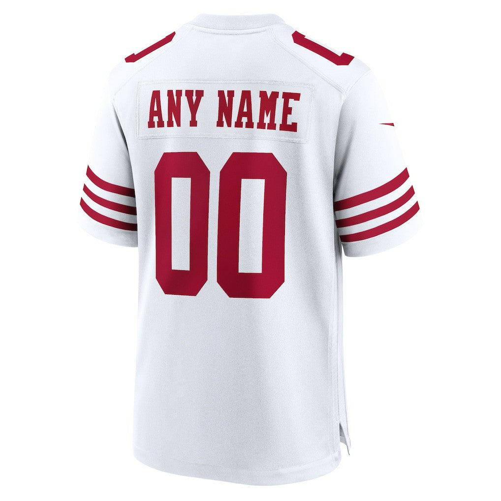 Nike San Francisco 49ers Game Custom Player Jersey White