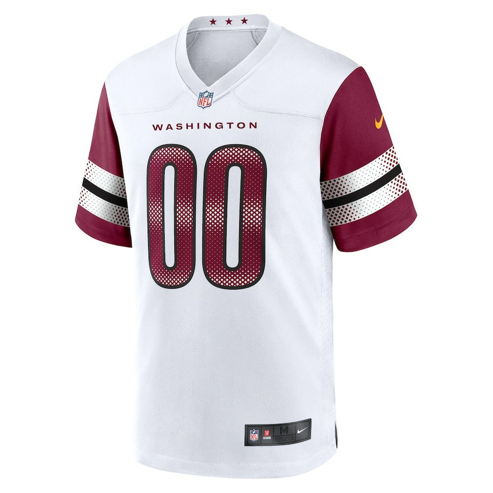 Nike Washington Commanders Game Custom Player Jersey White