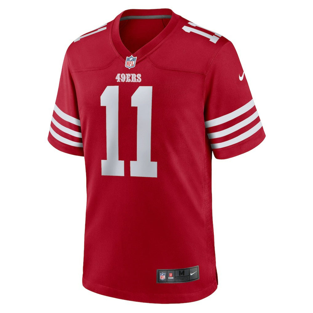 Nike Brandon Aiyuk San Francisco 49ers Team Player Game Jersey Scarlet