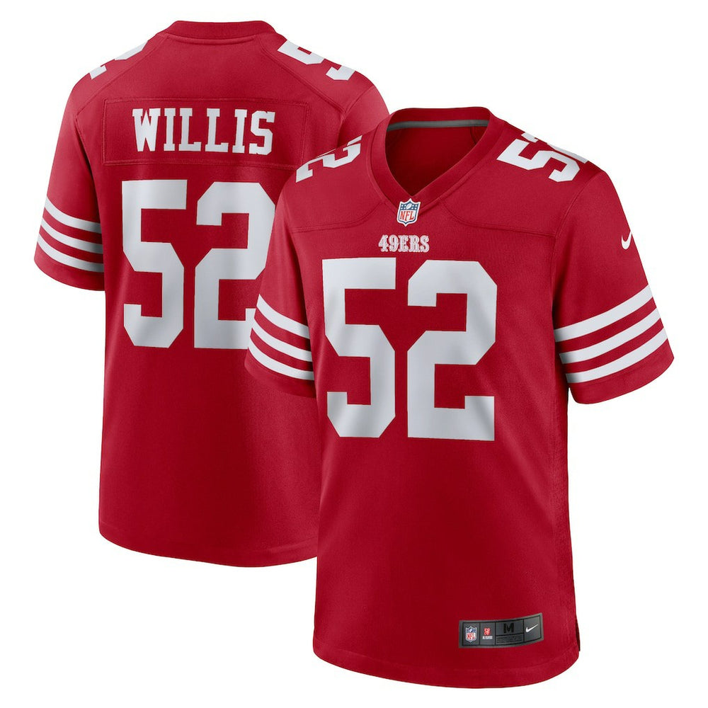 Nike Patrick Willis San Francisco 49ers Retired Player Game Jersey Scarlet