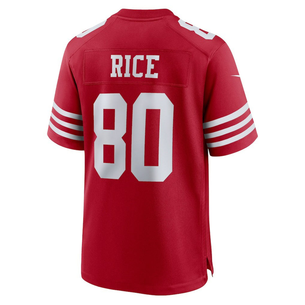 Nike Jerry Rice San Francisco 49ers Retired Team Player Game Jersey Scarlet