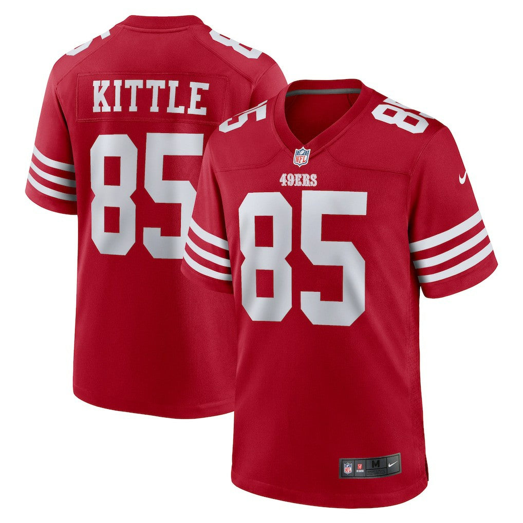 Nike George Kittle San Francisco 49ers Player Game Jersey Scarlet